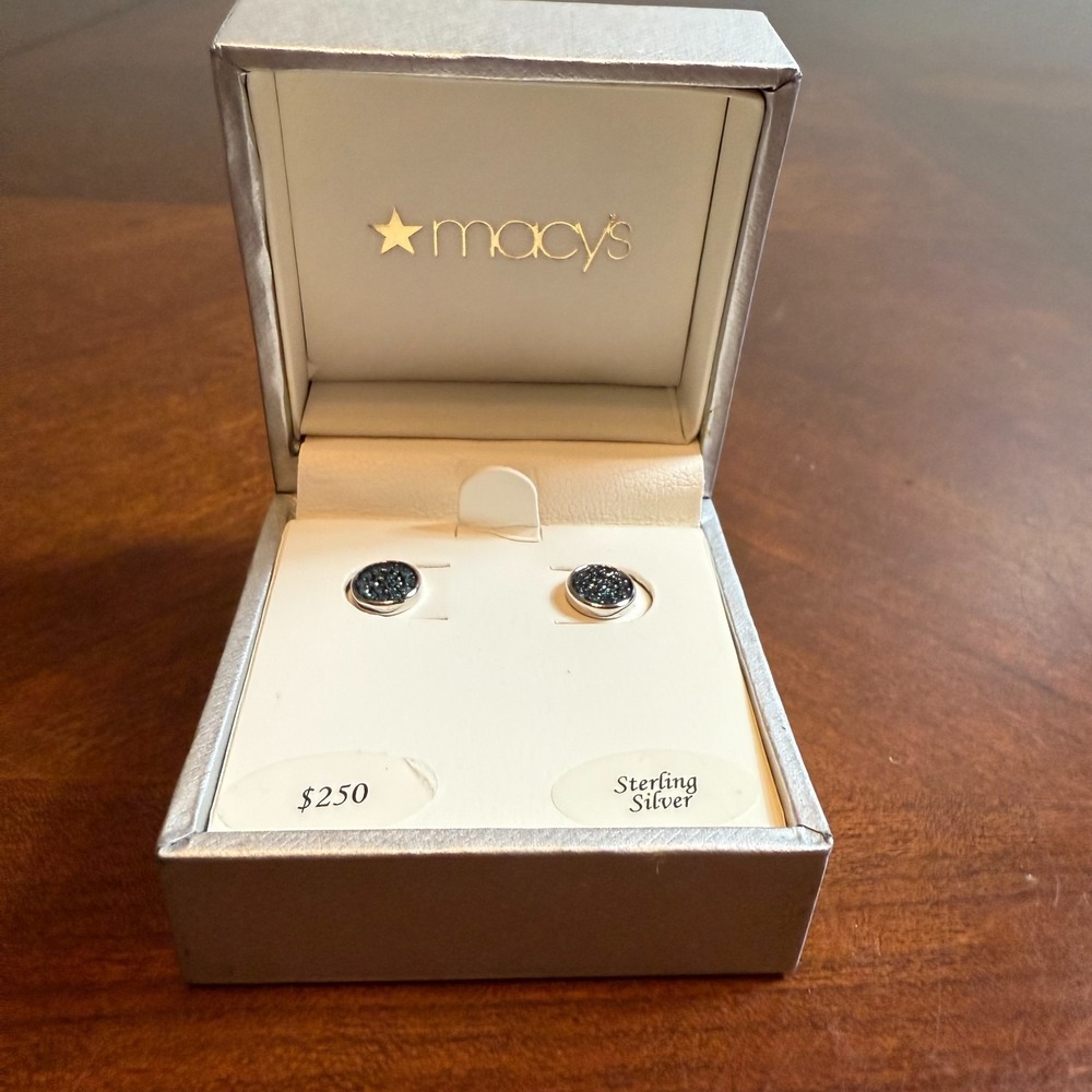 Macy's Sterling Silver Earrings